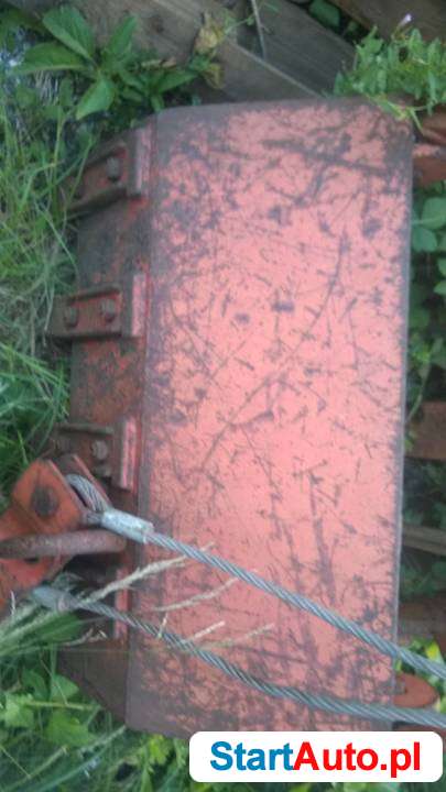 Chwytak czerpak jednolinowy niemiecki dźwig żuraw hds