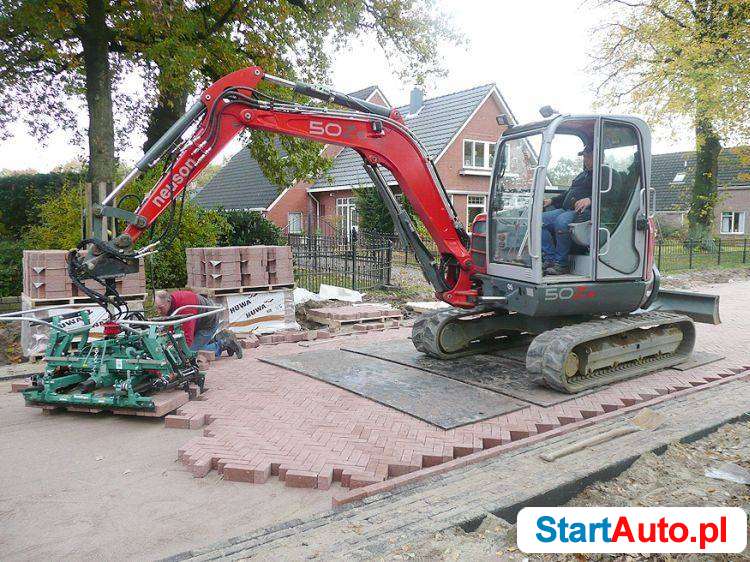 Chwytak do kostki brukowej, układarka (do koparki,ładowarki)