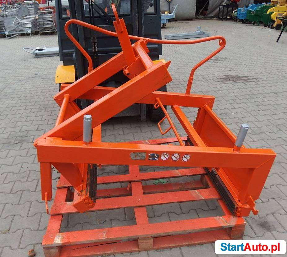 Chwytak do palet cegły kostki dźwig HDS EICHINGER