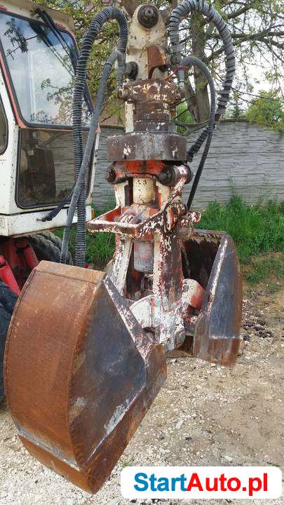 chwytak obrotowy do koparki CAT JCB Atlas