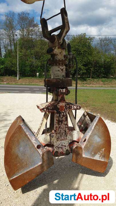 chwytak obrotowy do koparki CAT JCB Atlas