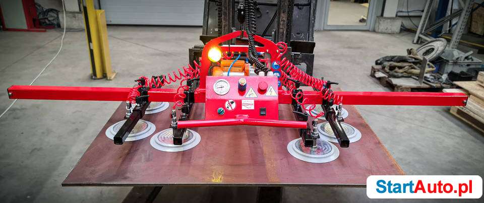 CHWYTAK PRÓŻNIOWY DO BLACHY – STEEL SYSTEM DS 850