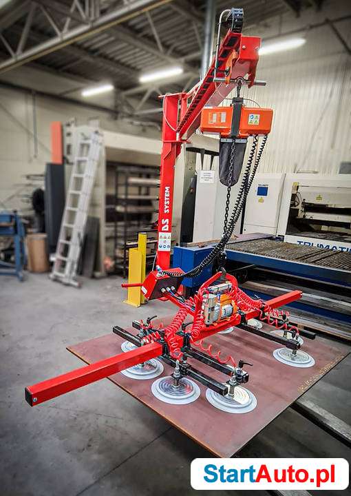 CHWYTAK PRÓŻNIOWY DO BLACHY – STEEL SYSTEM DS 850