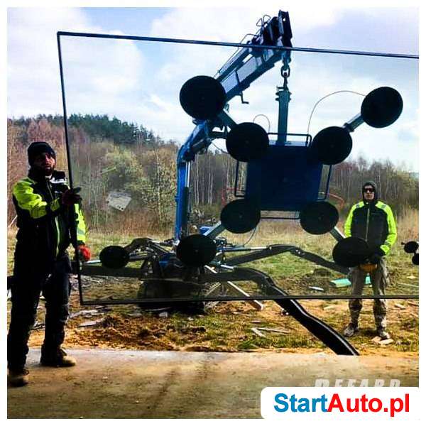 Chwytak próżniowy przyssawka do montażu szkła