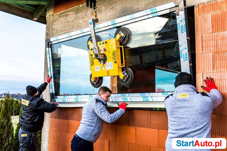 Chwytak próżniowy przyssawka do montażu szkła