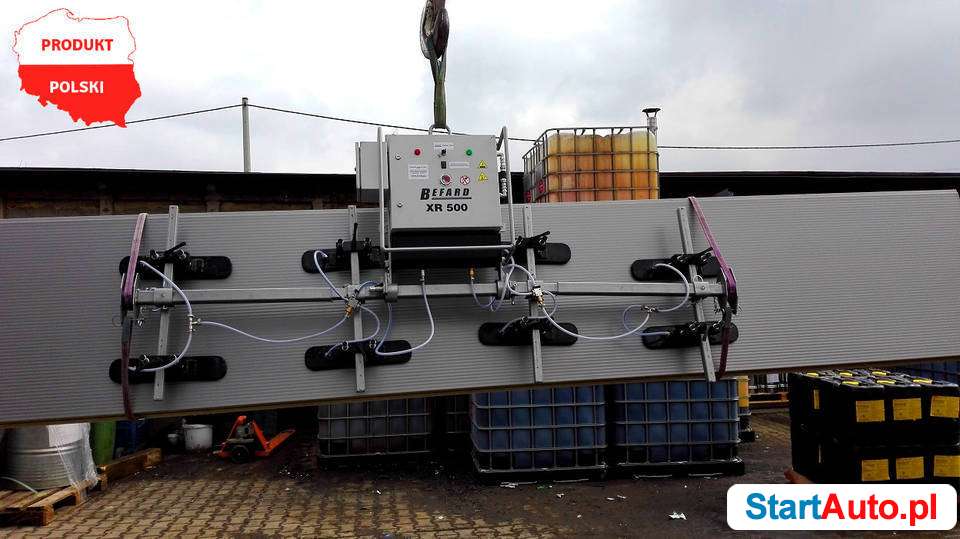 Chwytak próżniowy do płyt warstwowych i ściennych XR500