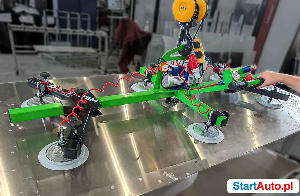 Chwytak próżniowy – STEEL SYSTEM DS 850 – DS system