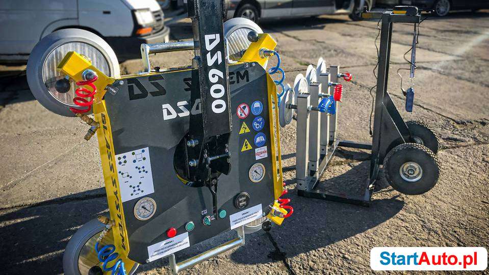 CHWYTAK PRZYSSAWKA do montażu okien HST – DS 600 – DS System