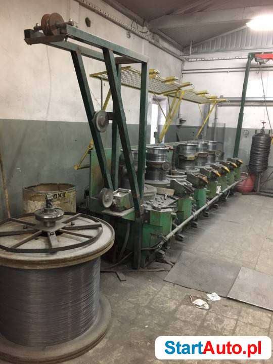 Ciągarka do drutu 6-bębnowa