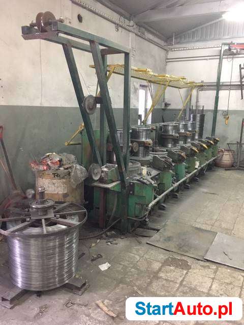 Ciągarka do drutu 6-bębnowa