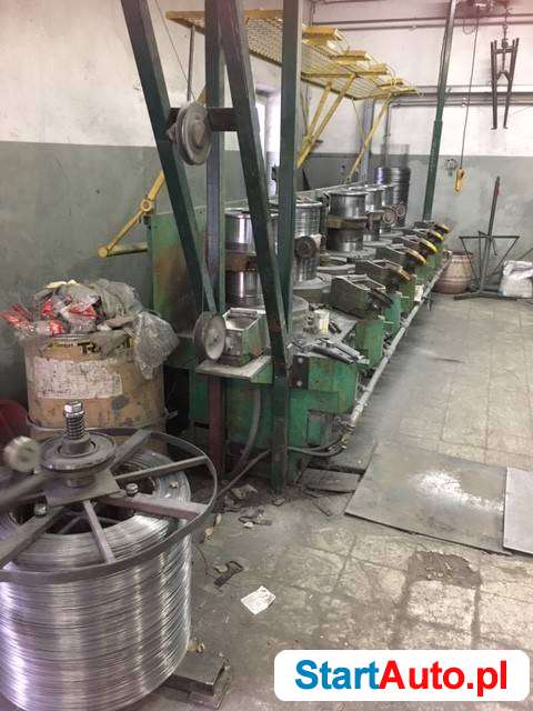 Ciągarka do drutu 6-bębnowa