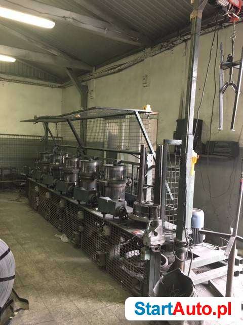 Ciągarka do drutu 7-bębnowa