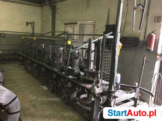 Ciągarka do drutu 7-bębnowa