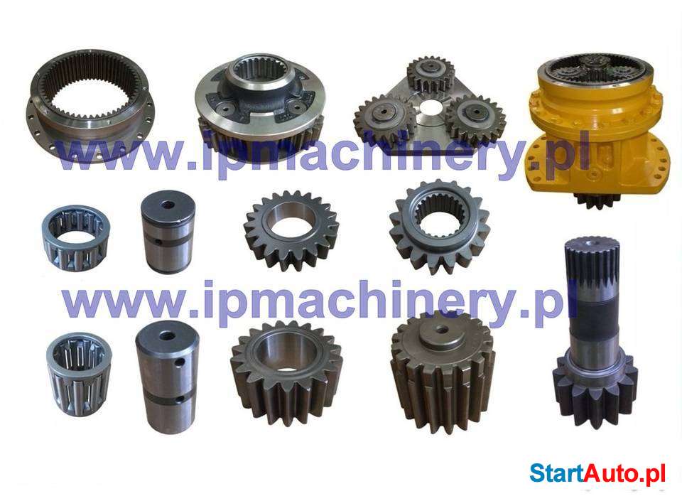 Części do koparek Komatsu PC PW, Caterpillar, Volvo, Doosan