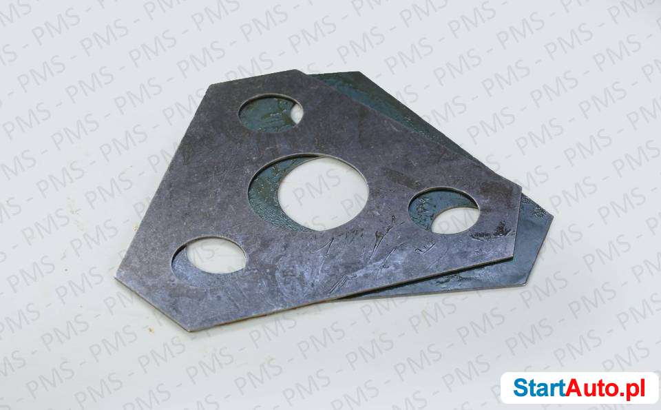 CZĘŚCI ZAMIENNE CARRARO-RODZAJE PŁYT TRÓJKĄTOWYCH- (PODKŁADK