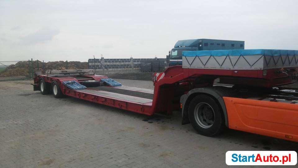 Demico sr25 naczepa niskopodwoziowa