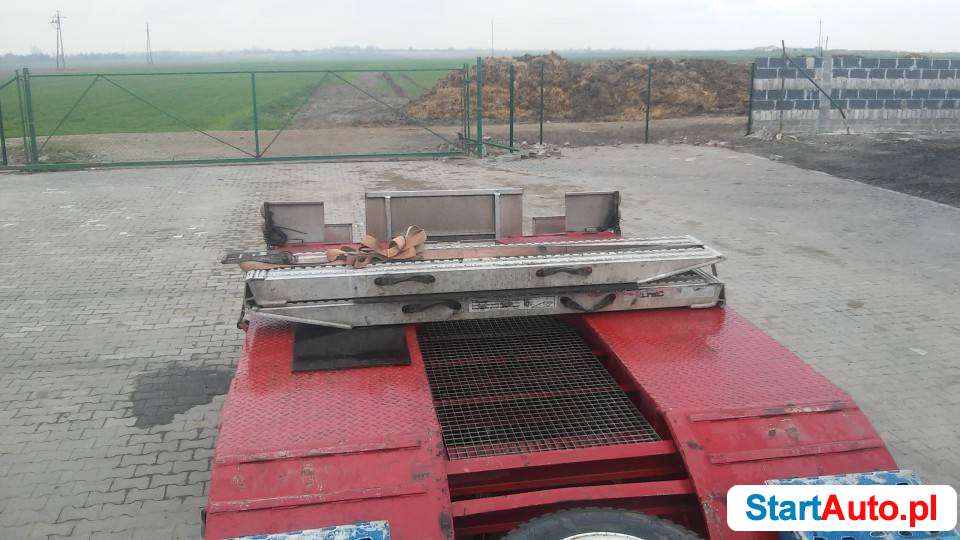 Demico sr25 naczepa niskopodwoziowa