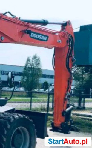 = DOOSAN DX 160W-5 Koparka Kolowa Vat 0 CE