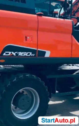 = DOOSAN DX 160W-5 Koparka Kolowa Vat 0 CE