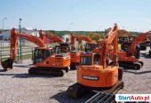 DOOSAN – największy wybór używanych koparek
