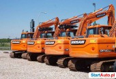 DOOSAN – największy wybór używanych koparek