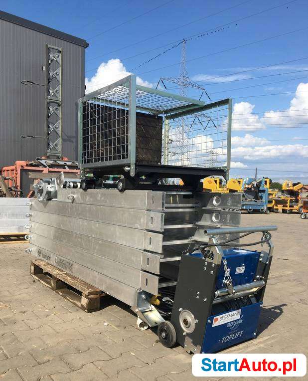 Drabina dekarska BOCKER TOPLIFT 250kg 2013 rocznik winda