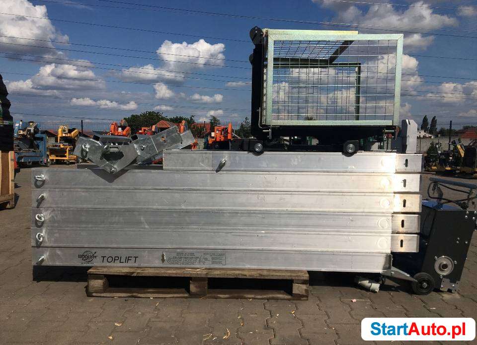 Drabina dekarska BOCKER TOPLIFT 250kg 2013 rocznik winda