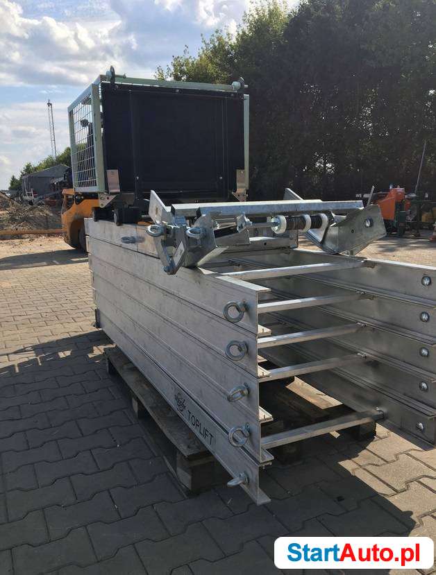 Drabina dekarska BOCKER TOPLIFT 250kg 2013 rocznik winda