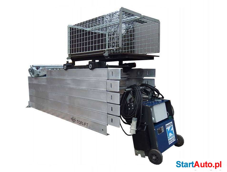 Drabina Winda dekarska BOCKER 12m wyciąg GEDA