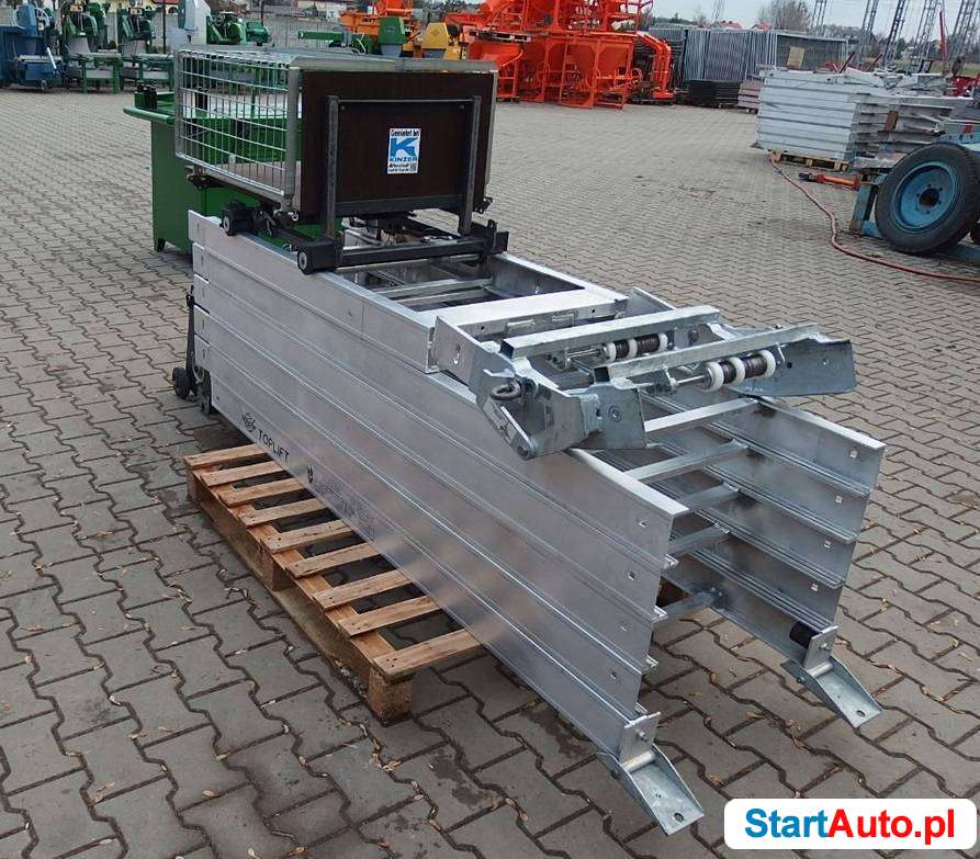 Drabina Winda dekarska BOCKER 12m wyciąg GEDA