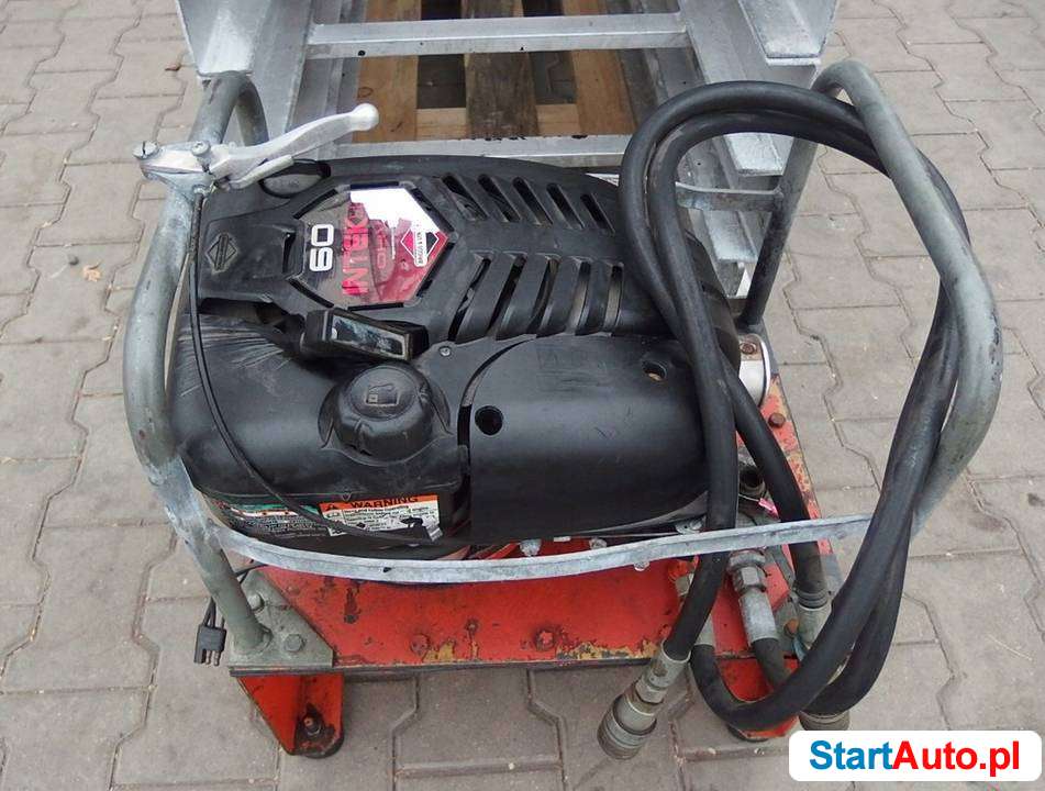 Drabina Winda Dekarska BOCKER Wyciąg 17m spalinowa