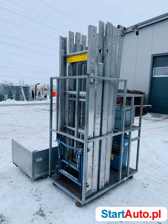 Drabina winda dekarska budowlana GEDA Umzuglift 200kg 14m