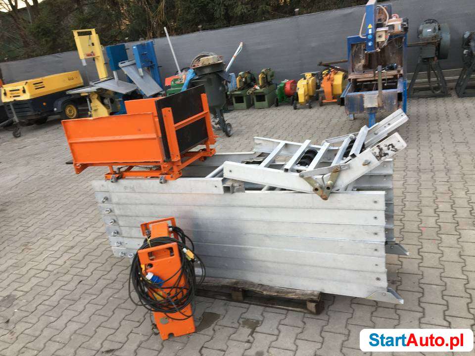 Drabina winda dekarska GEDA COMBILIFT 200kg fotowoltaika