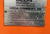 Drabina winda dekarska GEDA COMBILIFT 200kg fotowoltaika