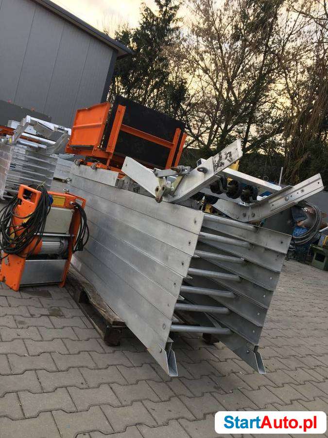 Drabina winda dekarska GEDA COMBILIFT 200kg fotowoltaika