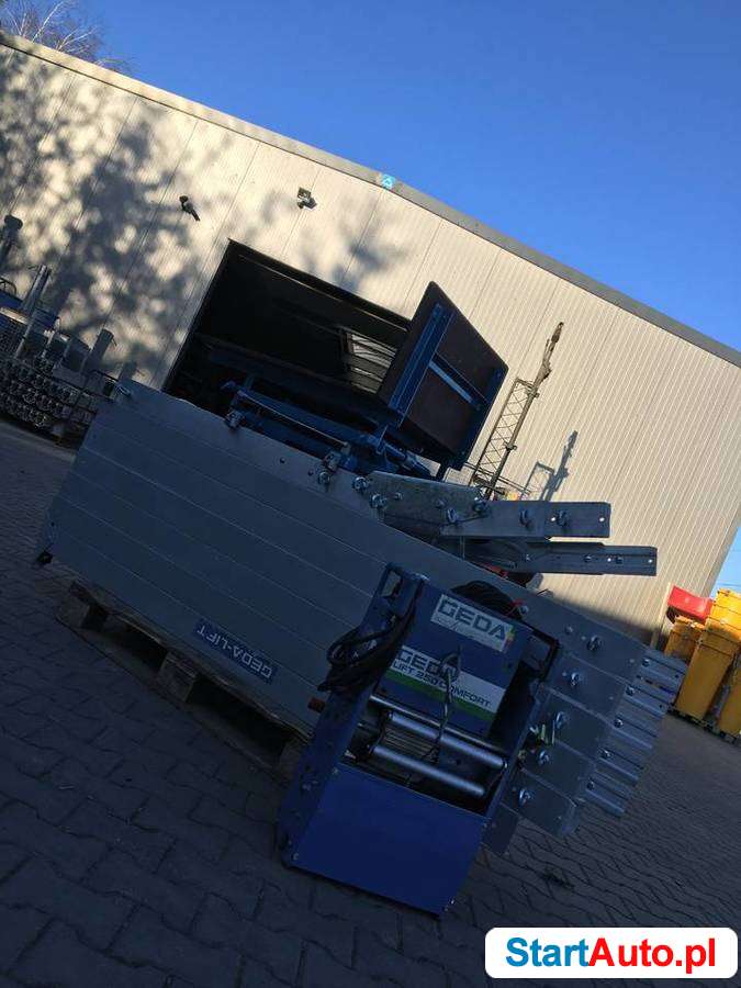 Drabina winda dekarska GEDA – LIFT 250 Comfort dachowa 2011r