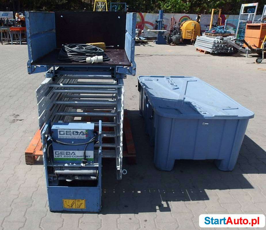 Drabina winda dekarska GEDA – LIFT COMFORT 250 16 metrów