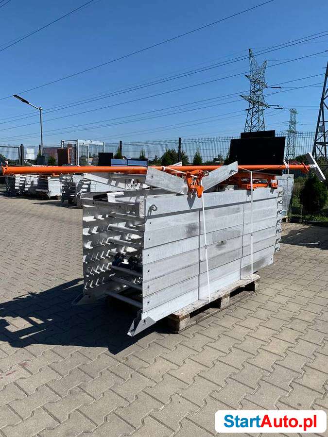 Drabina winda dekarska GEDA LIFT wciągarka dachówki bocker