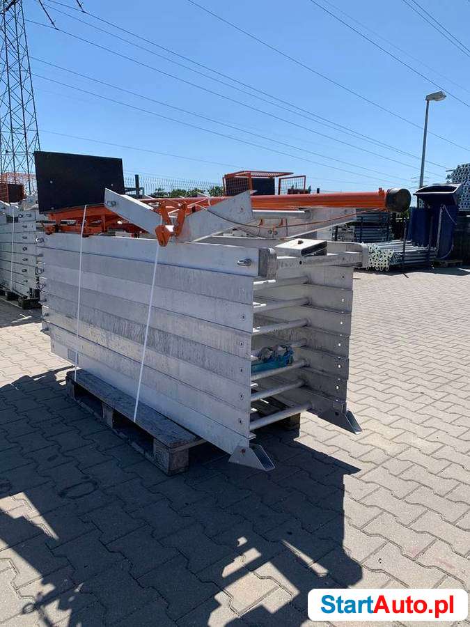 Drabina winda dekarska GEDA LIFT wciągarka dachówki bocker