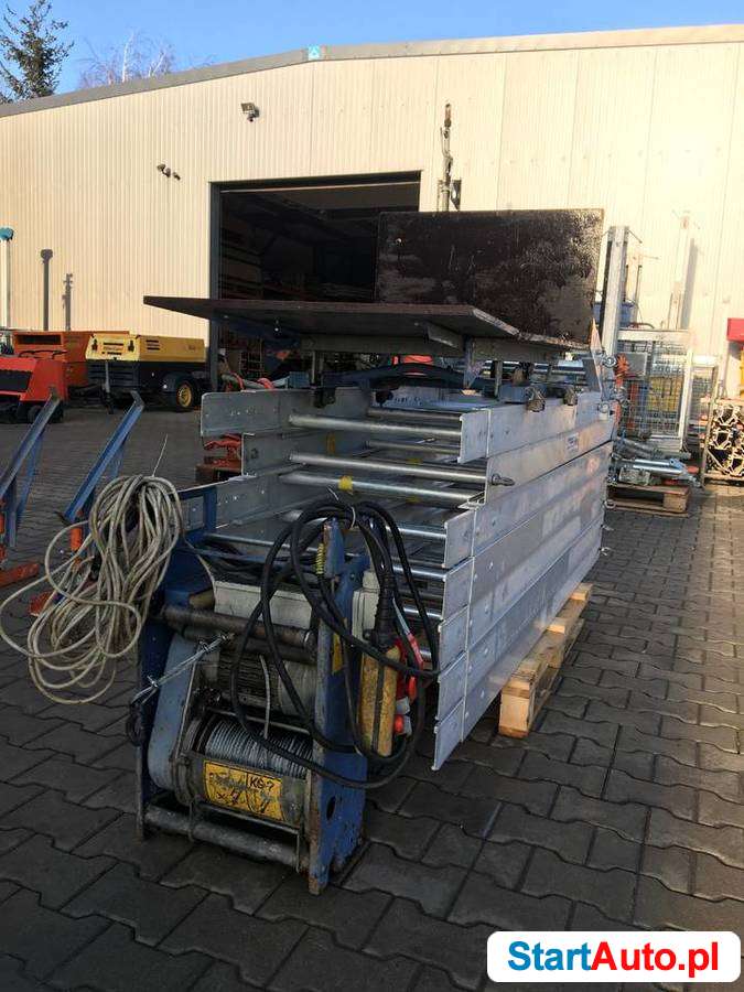 Drabina winda dekarska GEDA Standard 200 15m wciągarka dach