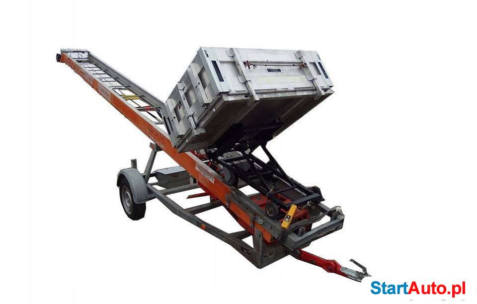 Drabina winda dekarska PIONIER 651 duża platforma.