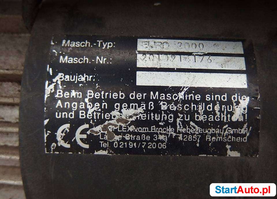 Drabina winda dekarska SIMPLEX 200 kg 16m (125)