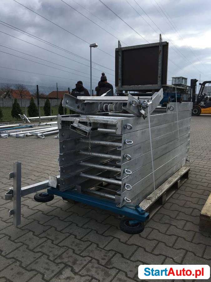 Drabina winda dekarska SIMPLEX 200 kg wciągarka budowlana