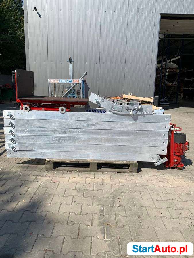 Drabina winda dekarska SIMPLEX podnośnik wciągarka budowlana