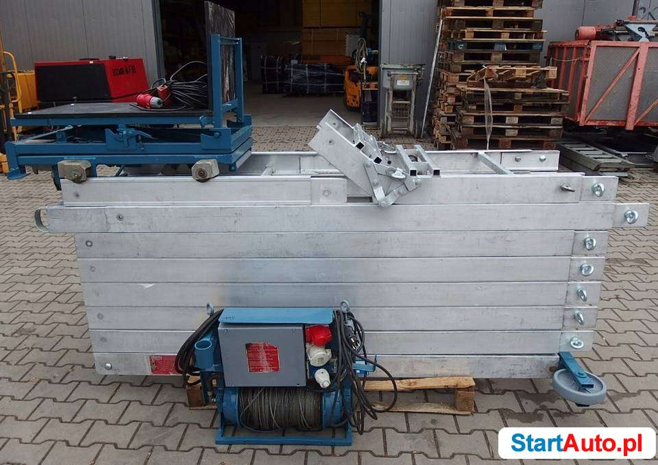 Drabina Winda dekarska Steinweg 16m wyciąg GEDA