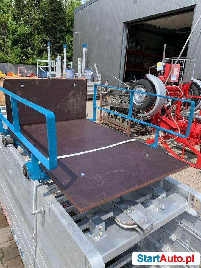 Drabina winda dekarska STEINWEG Toplift wciągarka budowlana