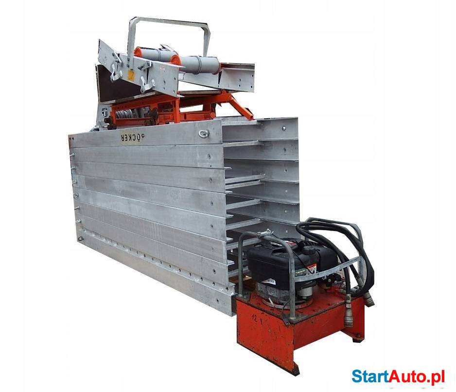 Drabina Winda Dekarska Wyciąg BOCKER 17m spalinowa