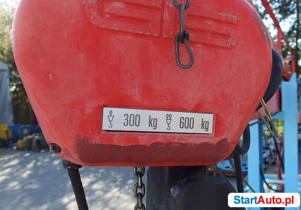 Dźwig budowlany 600k STEINWEG żuraw minikran