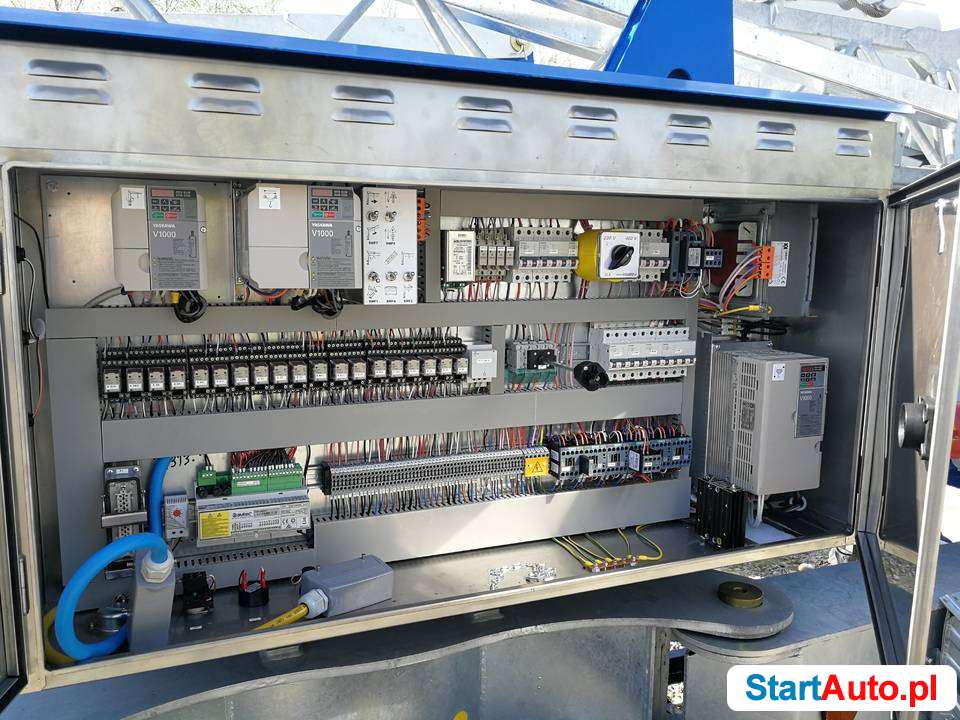 Dźwig dekarski mobilny VICARIO OMV 260R – Potain Igo 10