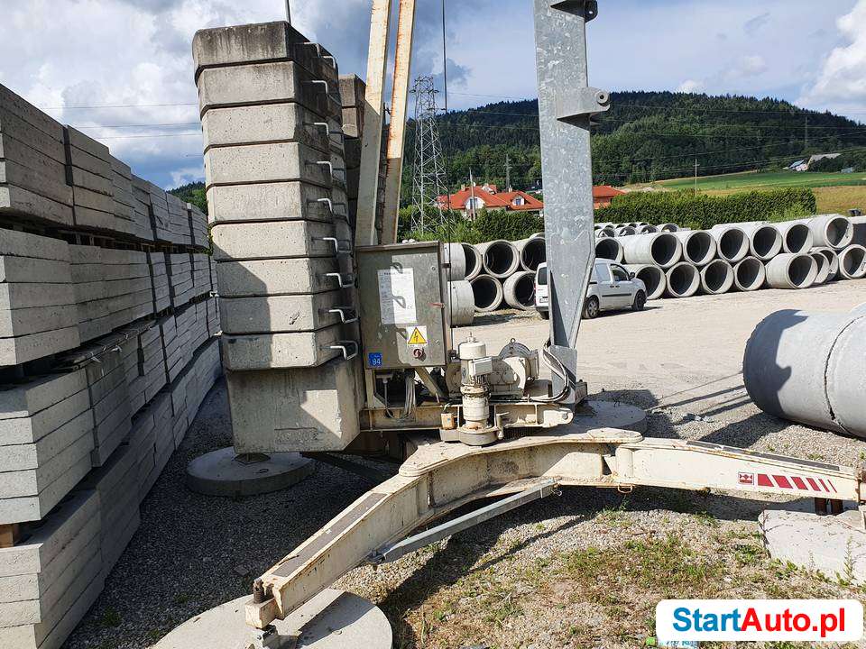 Dźwig hydauliczny Szybkomontujący TEREX 2005r udzwig 2000kg